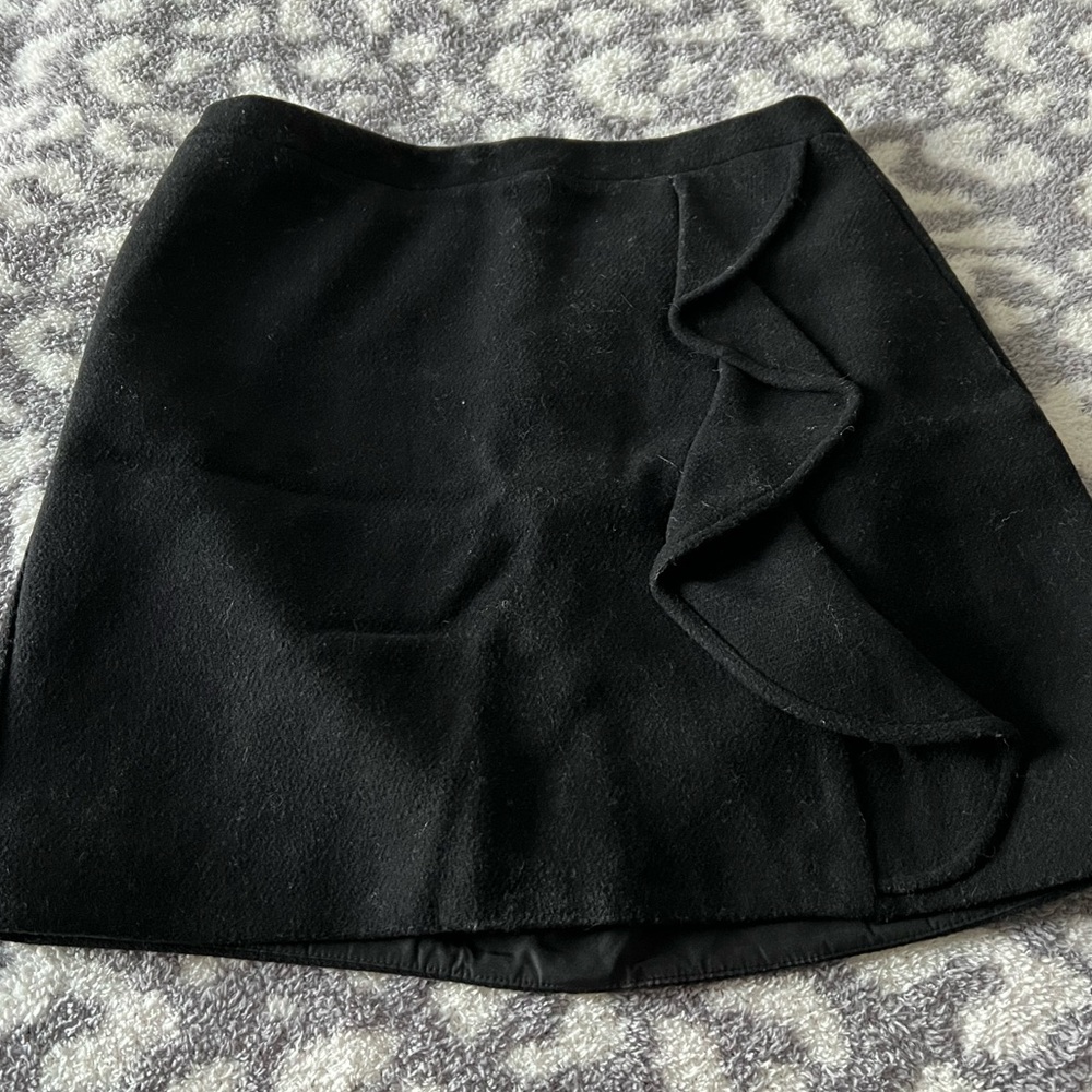J Crew Mercantile Wool Blend Skirt